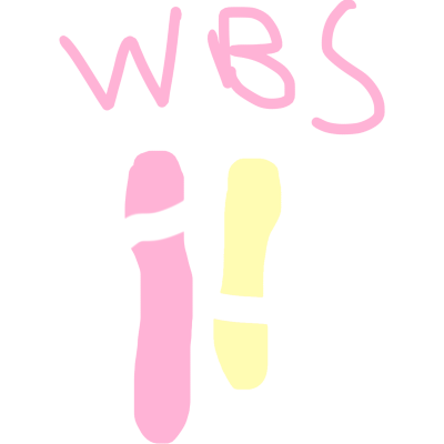 a yellow and pink colored symbol of chromosome 7 with two chunks erased from part of it to show a deletion. Text above it says “WBS”.